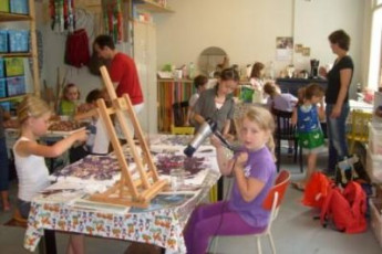 Workshop Schilderen Kinderfeestje